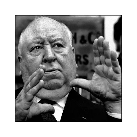 Portrait of Alfred Hitchcock